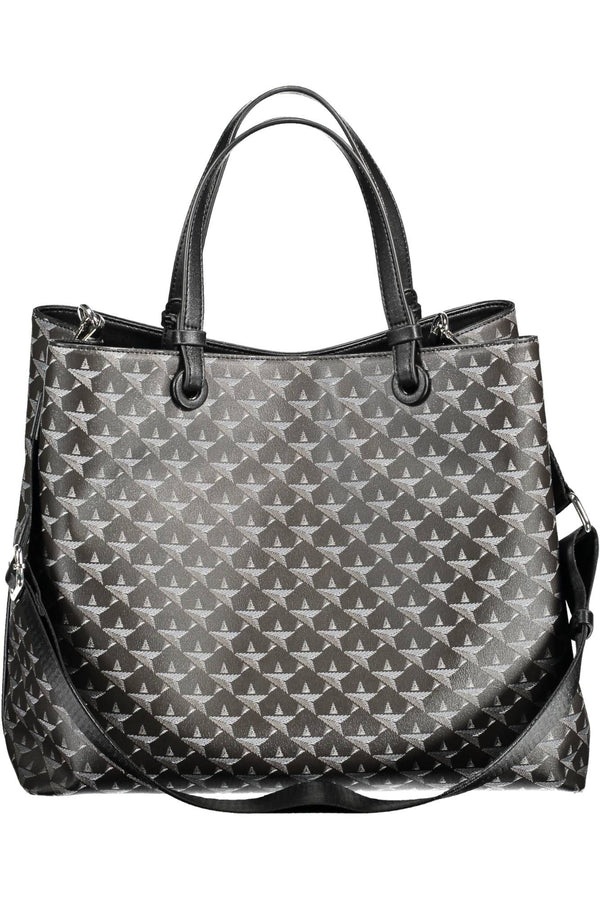 Black PVC Women Handbag BYBLOS