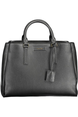 Black Polyester Women Handbag Calvin Klein