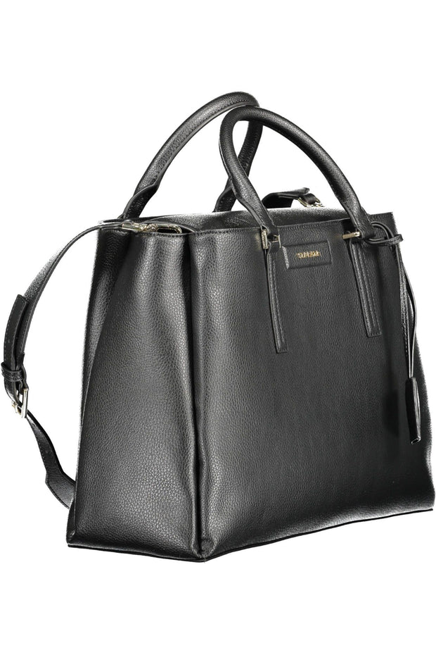 Black Polyester Women Handbag Calvin Klein