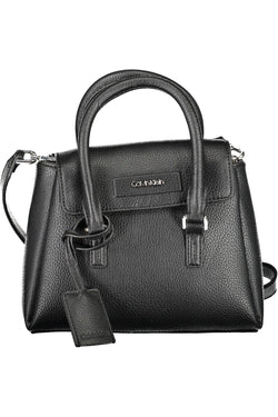 Black Polyester Women Handbag Calvin Klein