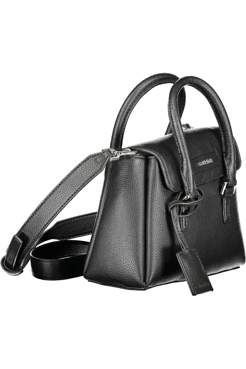 Black Polyester Women Handbag Calvin Klein