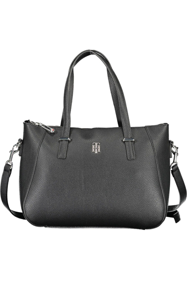 Black Polyethylene Women Handbag Tommy Hilfiger