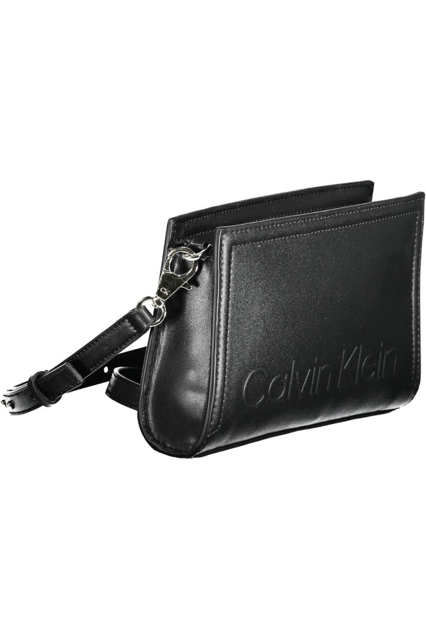 Black Polyester Women Handbag Calvin Klein