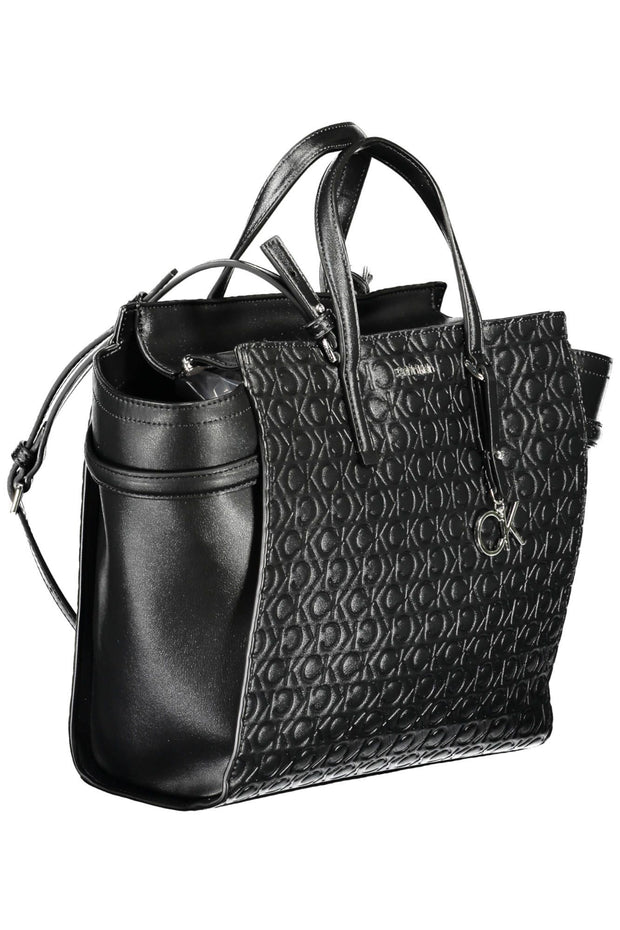 Black Polyester Women Handbag Calvin Klein