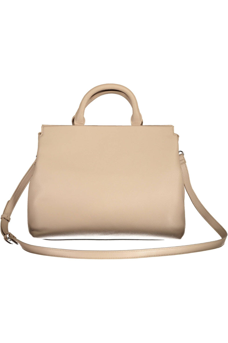 Beige Polyethylene Women Handbag BYBLOS