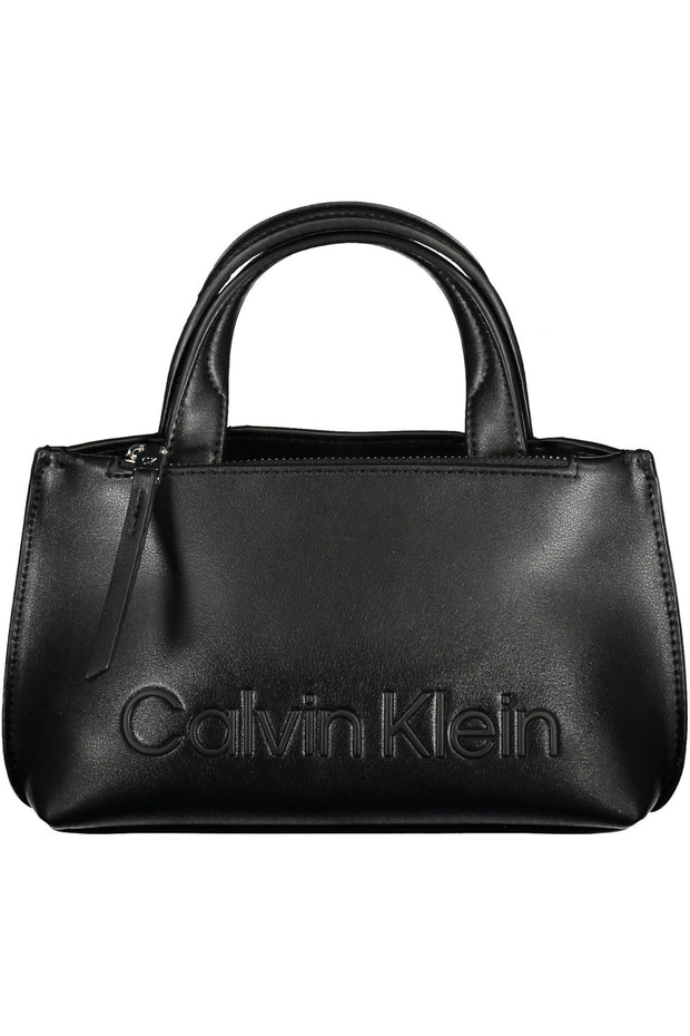 Black Polyester Women Handbag Calvin Klein