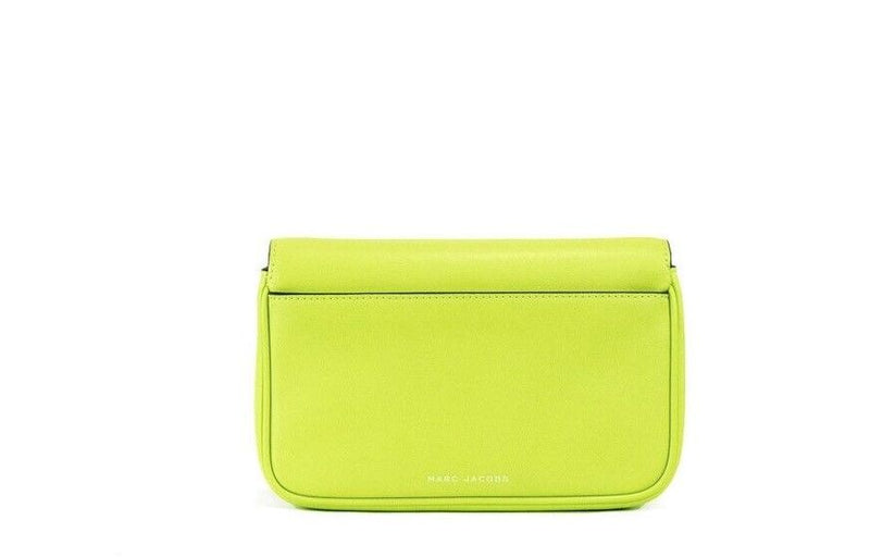 The J Marc Green Glow Smooth Leather Shoulder Crossbody Handbag Marc Jacobs