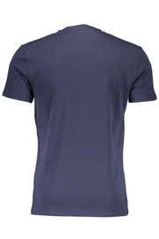 Blue Cotton Men T-Shirt Guess Jeans