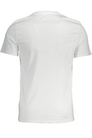 White Cotton Men TShirt Guess Jeans