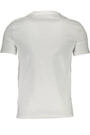 White Cotton Men TShirt Guess Jeans