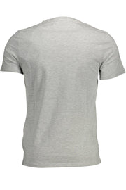 Gray Cotton Men TShirt Guess Jeans