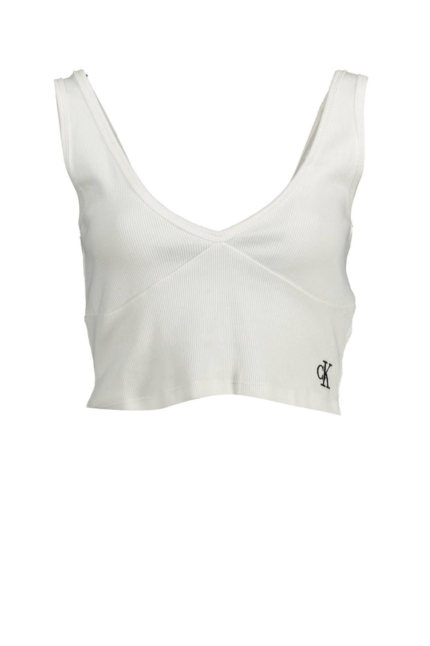 White Cotton Women Undergarment Calvin Klein