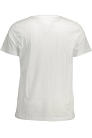 White Cotton Men TShirt Tommy Hilfiger