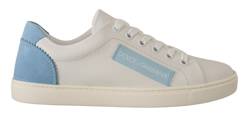 Exquisite Italian Leather Low-Top Sneakers Dolce & Gabbana