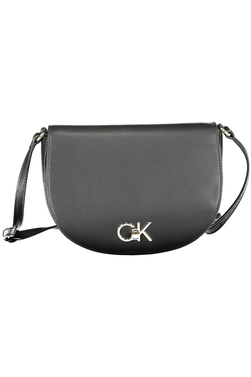 Black Polyester Womens Handbag Calvin Klein