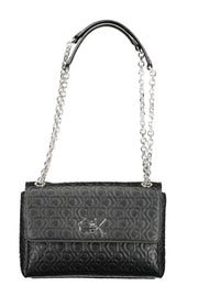 Black Polyester Women Handbag Calvin Klein