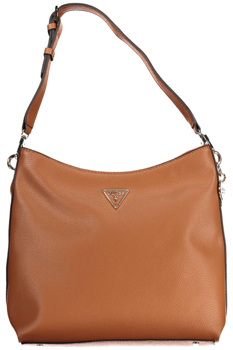 Brown Polyethylene Women Handbag Guess Jeans