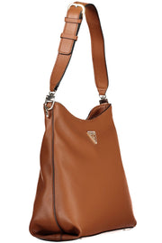 Brown Polyethylene Women Handbag Guess Jeans