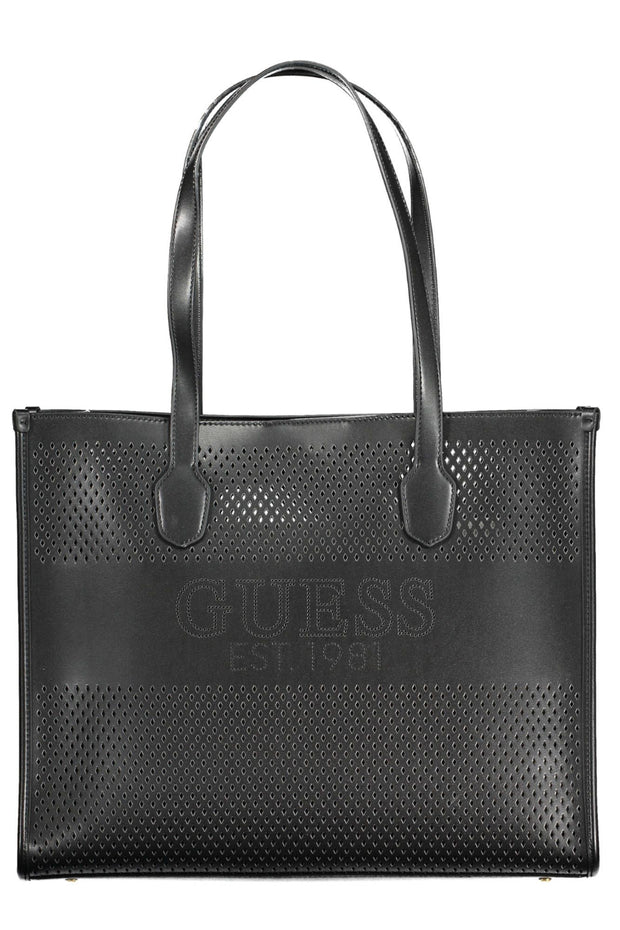 Black Polyethylene Women Handbag Guess Jeans