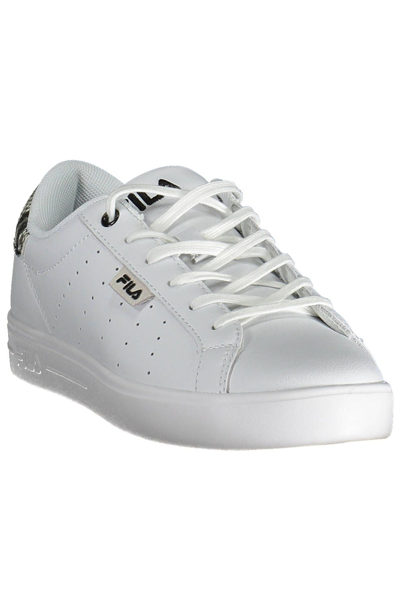 White Leather Women Sneaker Fila