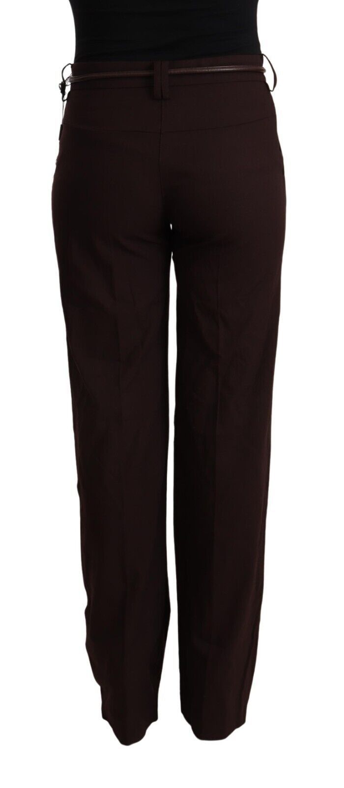 Elegant High Waist Straight Formal Pants Patrizia Pepe