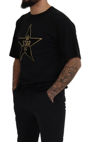 Gold Star DG Emblem Crewneck Tee Dolce & Gabbana