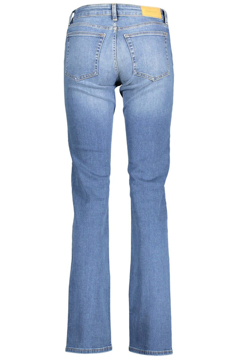 Blue Cotton Women Jeans Gant