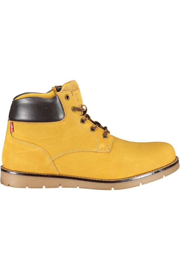 Yellow Leather Men Boot Levi's