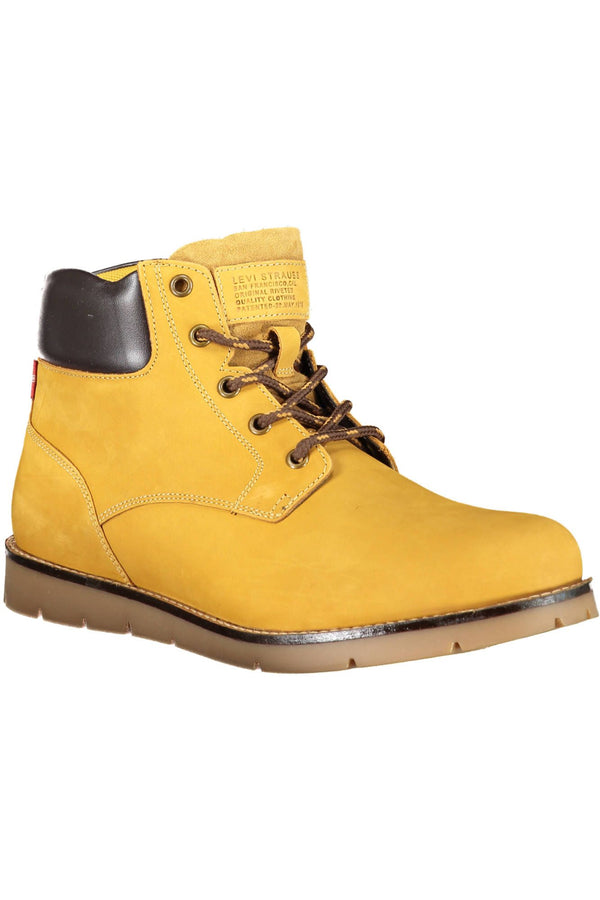 Yellow Leather Men Boot Levi's