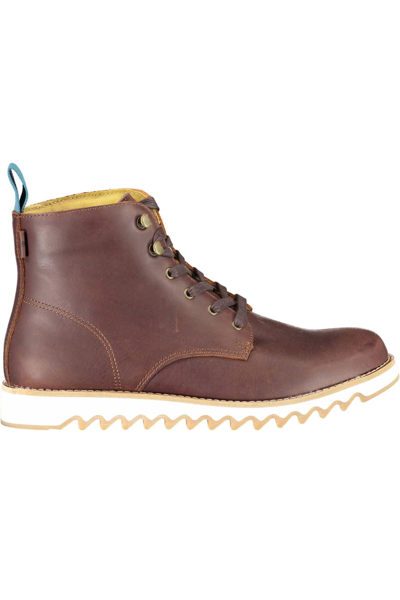 Brown Leather Men Boot Levi's