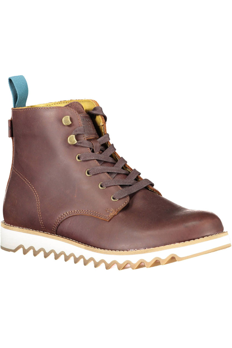 Brown Leather Men Boot Levi's