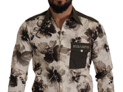 Floral Print Casual Cotton Shirt Dolce & Gabbana