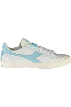 White Leather Women Sneaker Diadora