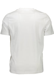 White Cotton Men T-Shirt Diesel