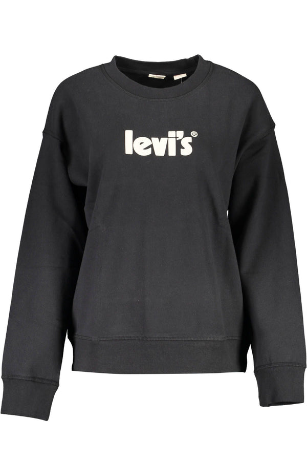 Black Cotton Women Sweater Levi's