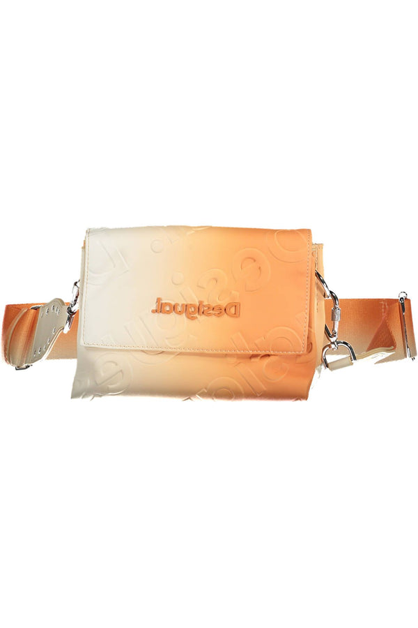 Orange Polyethylene Women Handbag Desigual