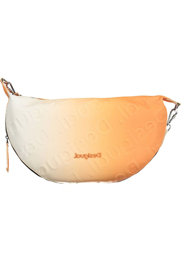 Orange Polyethylene Women Handbag Desigual