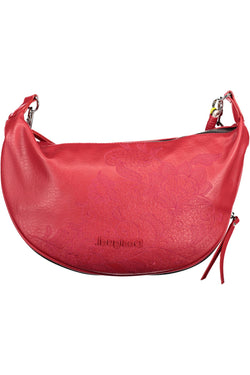 Red Polyethylene Handbag Desigual