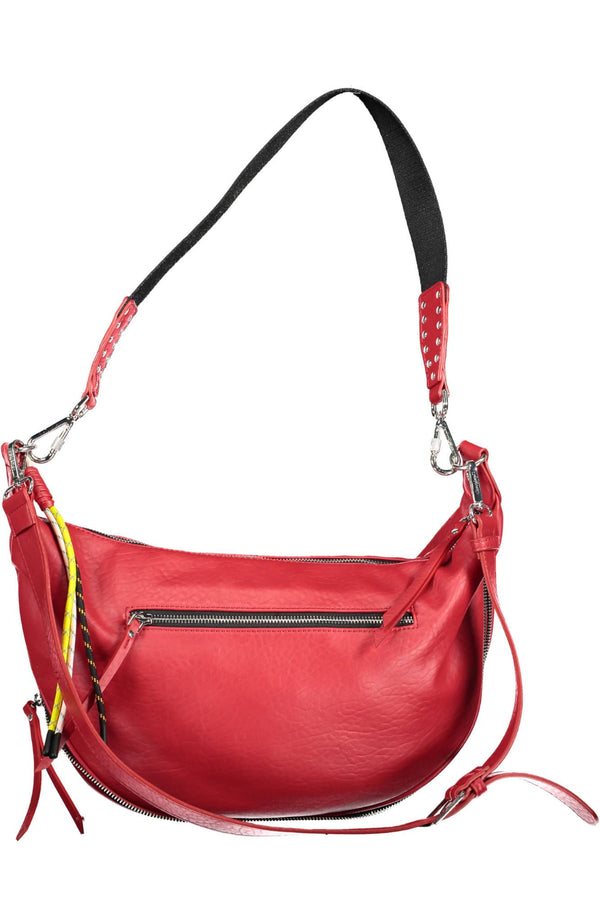 Red Polyethylene Women Handbag Desigual