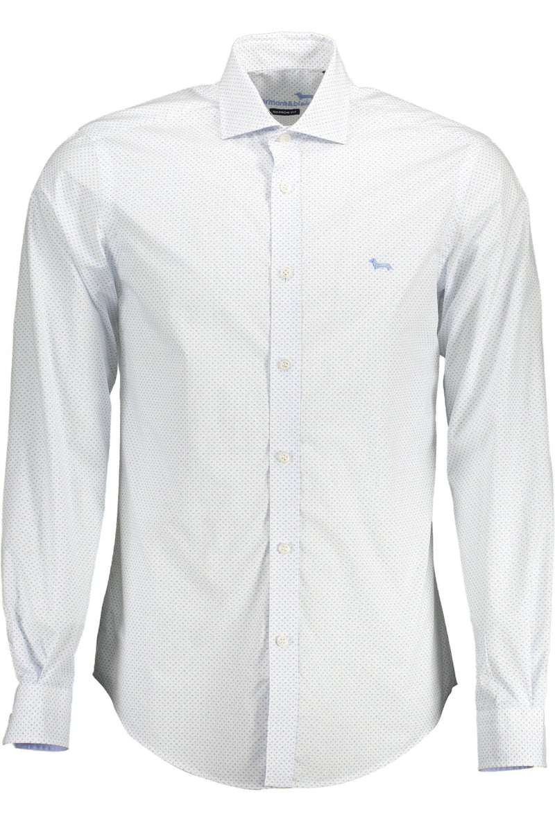 White Cotton Men Shirt Harmont & Blaine