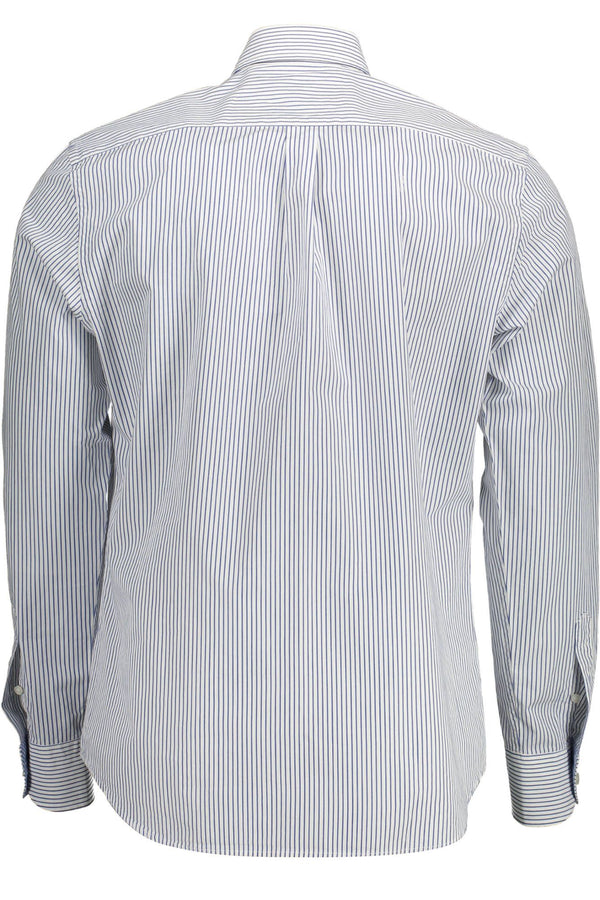 Blue Cotton Men Shirt Harmont & Blaine