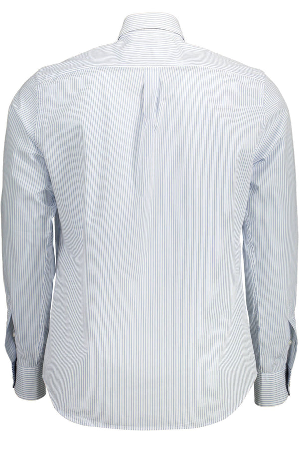 Light Blue Cotton Men Shirt Harmont & Blaine