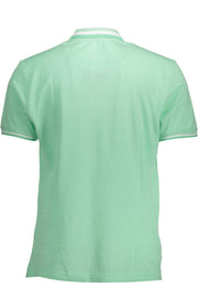 Green Cotton Men Polo Shirt Harmont & Blaine