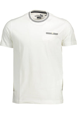 White Cotton Men T-Shirt Harmont & Blaine