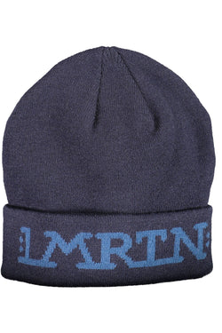 Blue Acrylic Men Cap La Martina