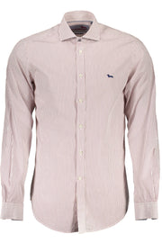 Purple Cotton Men Shirt Harmont & Blaine