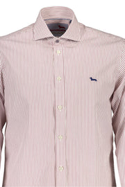 Purple Cotton Men Shirt Harmont & Blaine