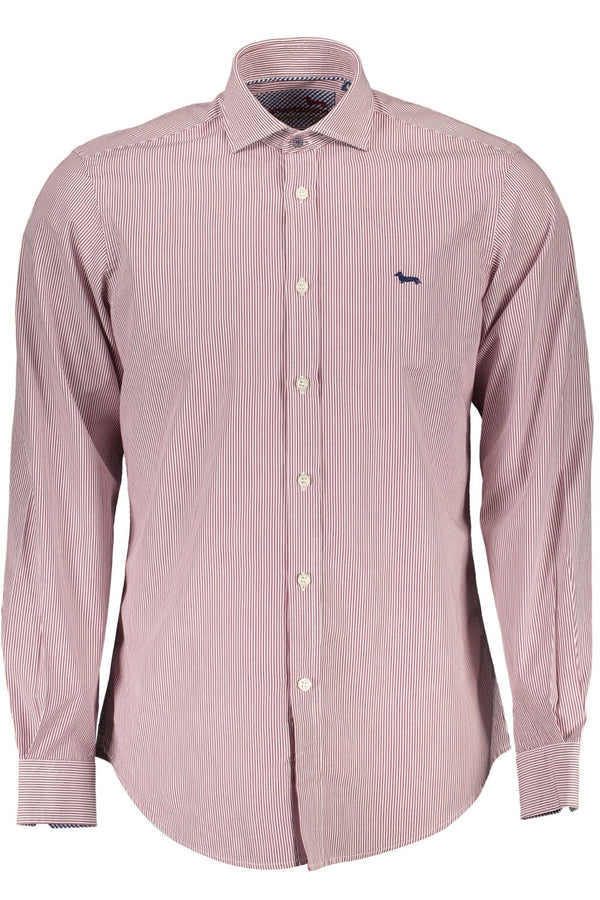 Purple Cotton Men Shirt Harmont & Blaine