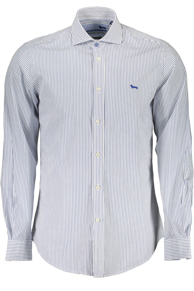 White Cotton Men Shirt Harmont & Blaine