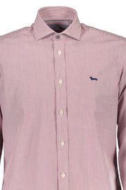 Purple Cotton Men Shirt Harmont & Blaine